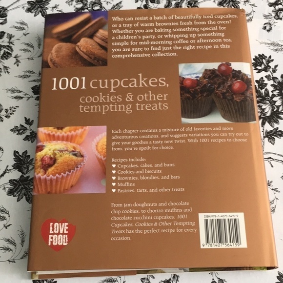 1001 Cupcakes Cookies & Other Tempting Treats Hardcover 2009 - Picture 11 of 11